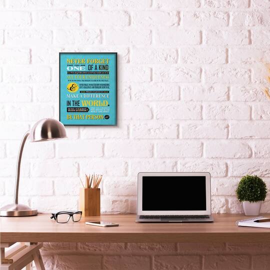 Stupell Industries One Of A Kind Inspirational Framed Wall Art